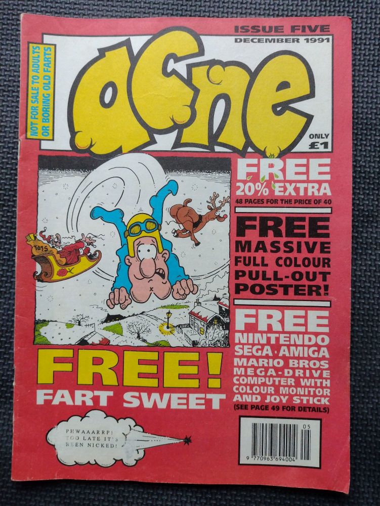 Acne Retro Comic Book 1990s Issue 5