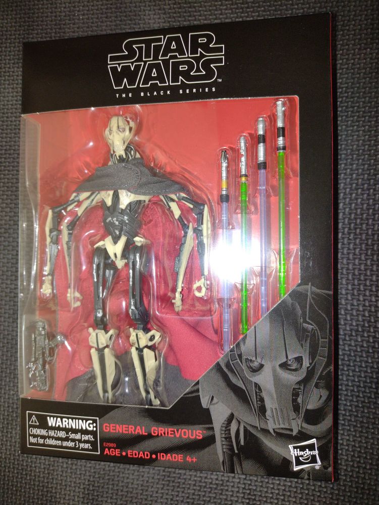 Star Wars - The Black Series - Deluxe General Grievous Set - E2989 - Collectable Figure 6"