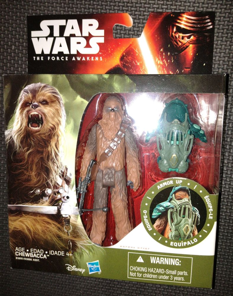 Star Wars The Force Awakens Chewbacca B3891 B3886 Collectable 3.75" Figure Set