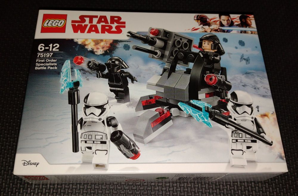 Lego Star Wars - First Order Specialists Battle Pack - 75197 - Age Range 6 