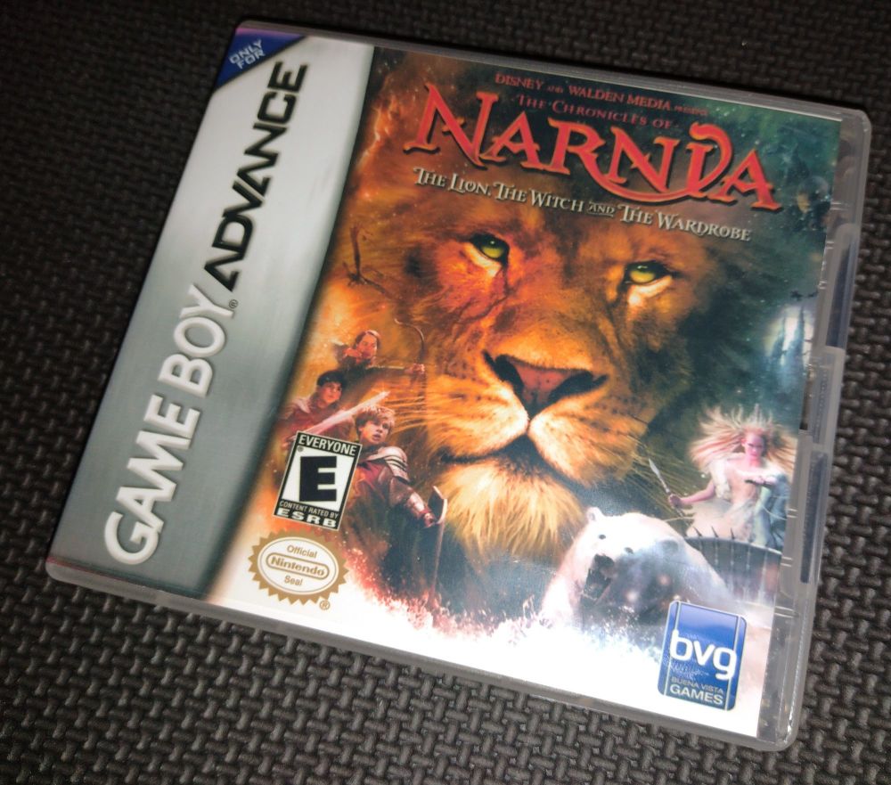 Narnia The Lion The Witch & The Wardrobe  NINTENDO GAME BOY ADVANCE & ADVANCE SP Game