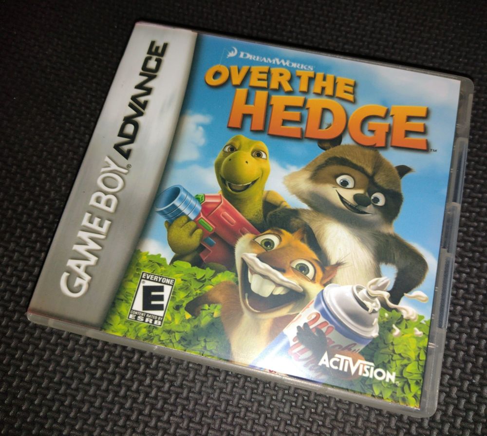 Over The Hedge NINTENDO GAME BOY ADVANCE & ADVANCE SP Game