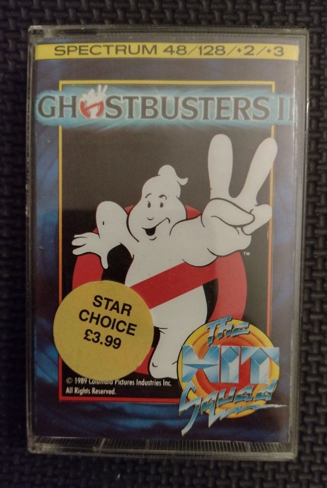 Ghostbusters II The Hit Squad Vintage ZX Spectrum 48K 128K +2 +3 Software Tested & Working