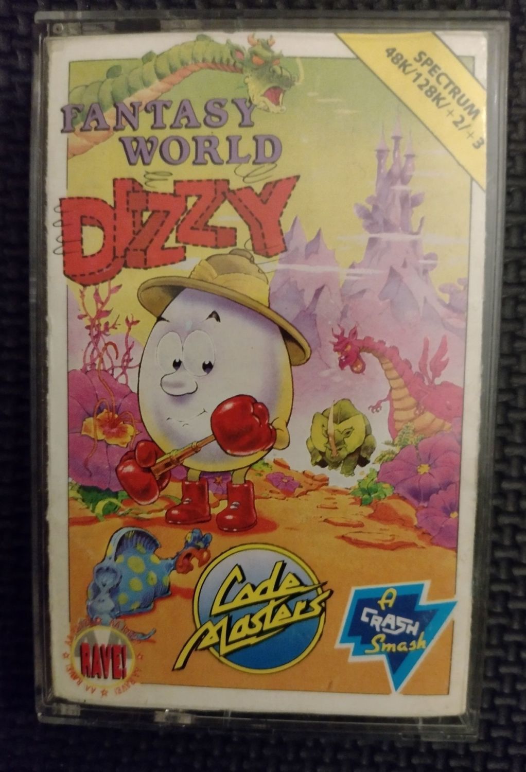 Fantasy World Dizzy - CodeCMasters - Vintage ZX Spectrum 48K 128K +2 +3 Sof