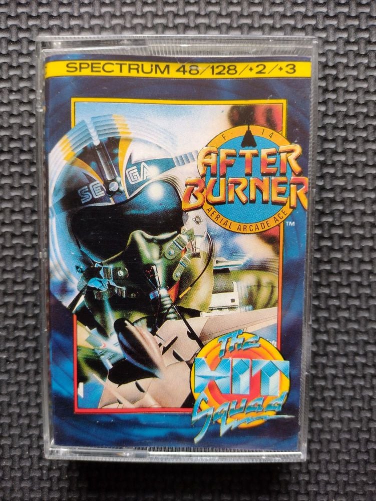 After Burner The Hit Squad Vintage ZX Spectrum 48K 128K +2 +3 Software Tested & Working