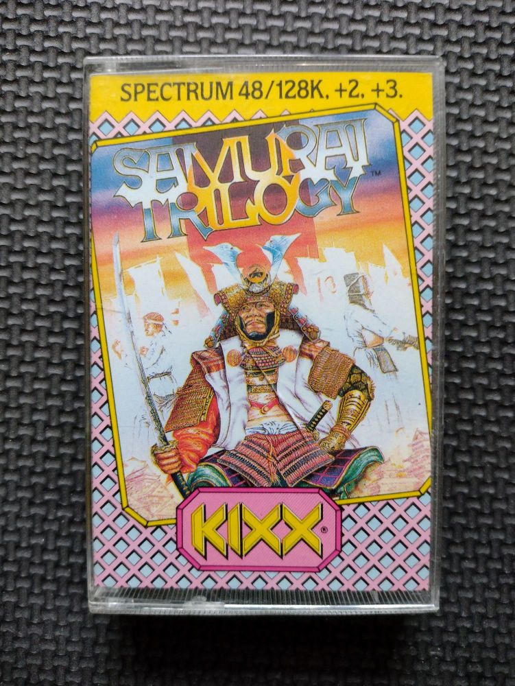Samurai Trilogy Kixx Vintage ZX Spectrum 48K 128K +2 +3 Software Tested & Working