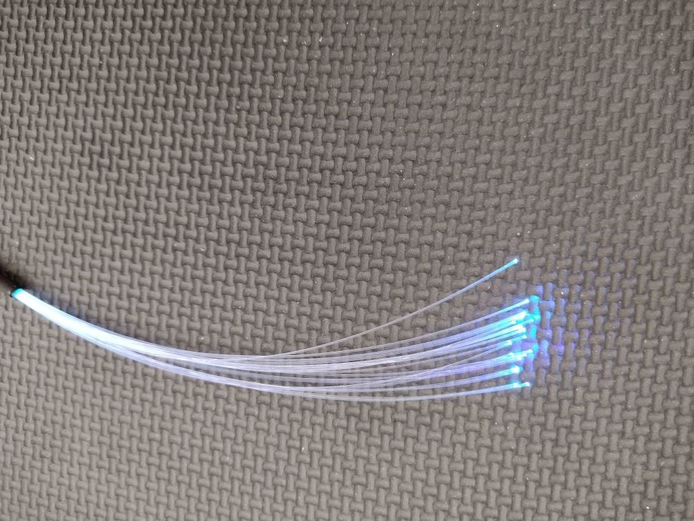 x1 Unit BLUE  Separate - 20 Fibre Strands ( 0.5mm strands )