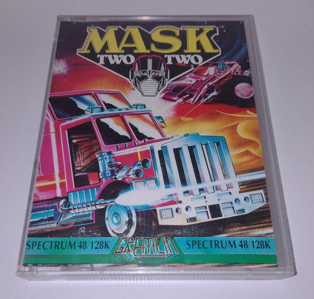 MASK Two  - Gremlin - Vintage ZX Spectrum 48K 128K +2  Software - Tested & 