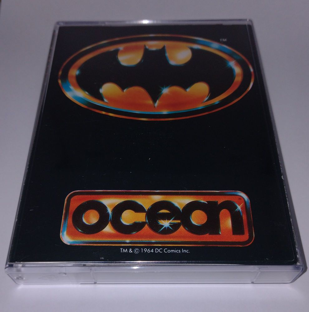 Batman - Ocean- Vintage ZX Spectrum 48K 128K +2  Software - Tested & Workin