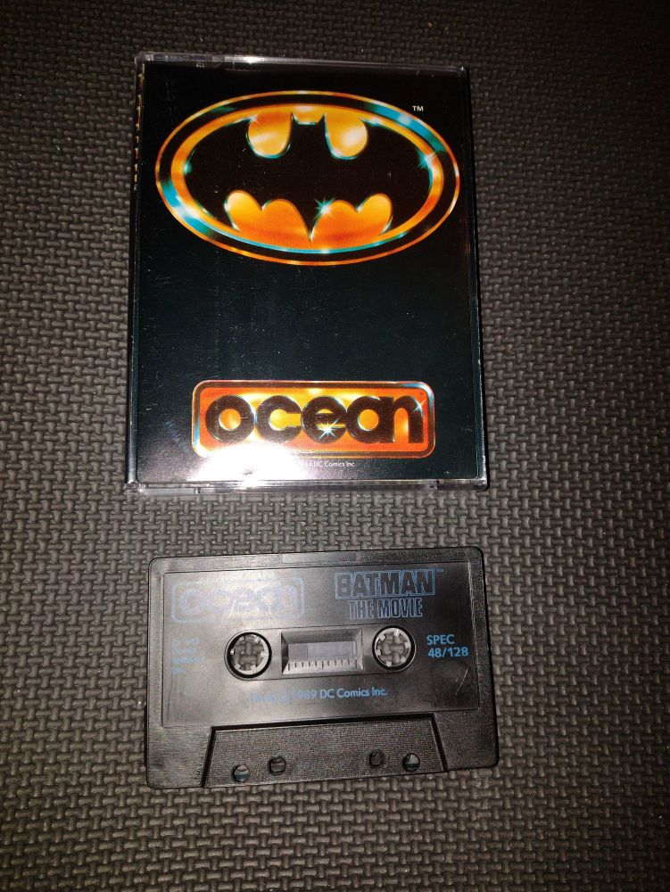 Batman Ocean Vintage ZX Spectrum 48K 128K +2  Software Tested & Working