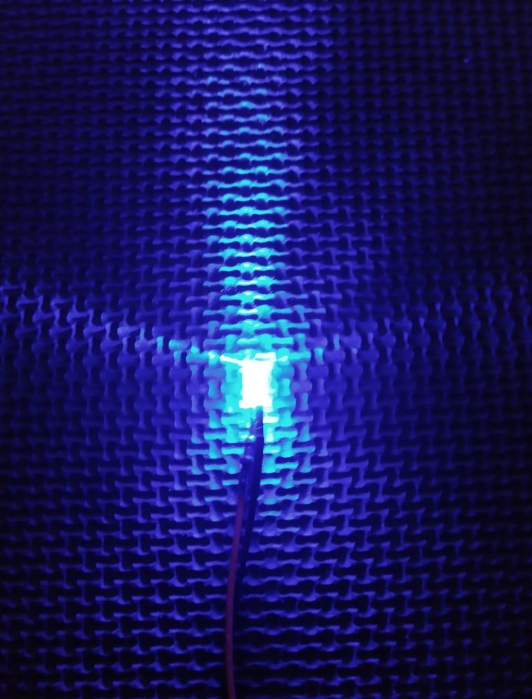 Qty 5 - 3mm Prewired Led - Ultra Bright - BLUE