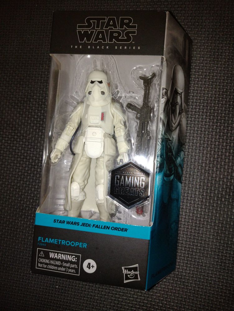 STAR WARS Jedi Fallen Order - The Black Series - Flametrooper 03 - Gaming Greats - Collectable Figure 6"