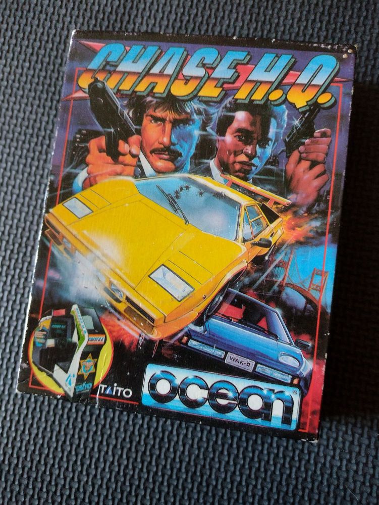 Chase HQ Ocean Vintage ZX Spectrum 48K 128K +2  +3 Software Tested & Working