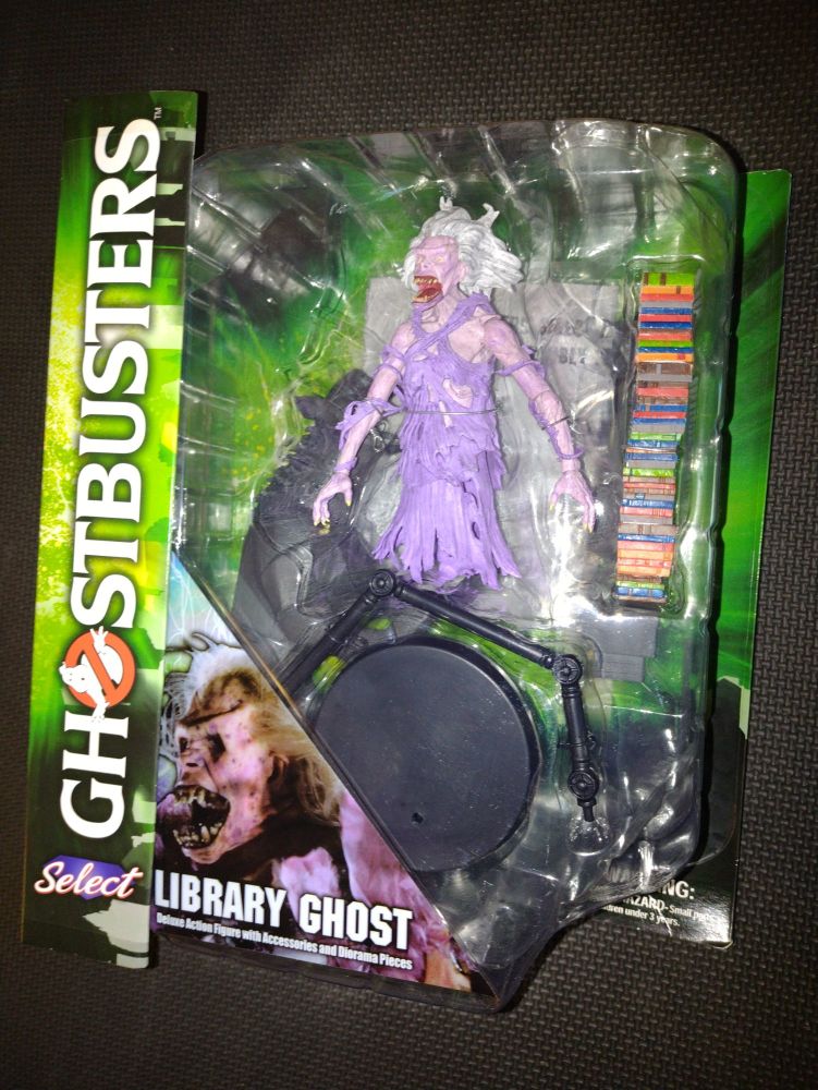 Diamond Select Deluxe Figures - Ghostbusters - Library Ghost