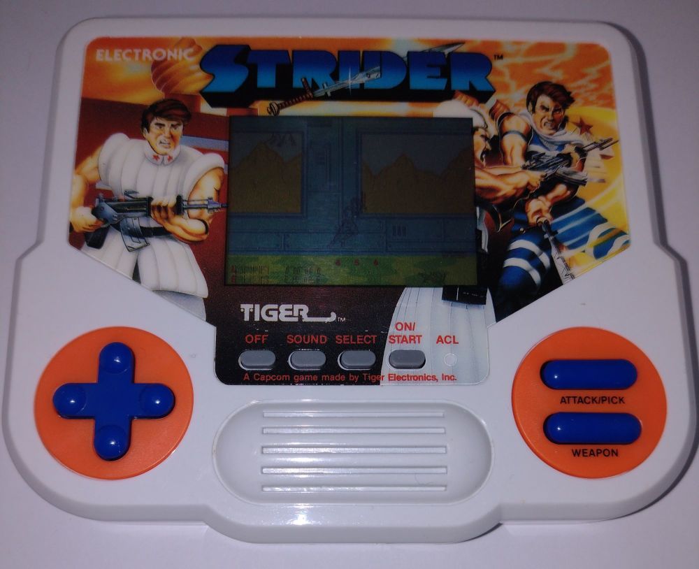 Vintage 1988 Tiger Electronics Strider Handheld LCD Game Good Condition
