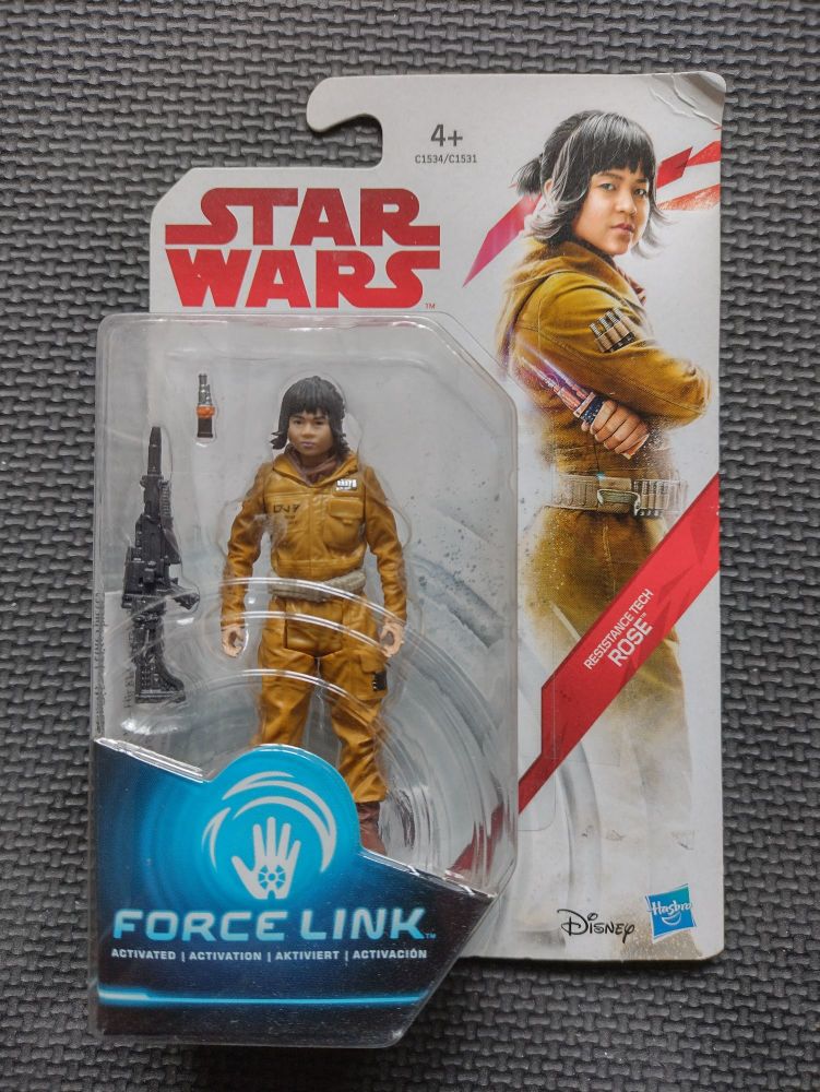 STORAGE WEAR TO BACKING CARD - Star Wars Resistance Tech Rose Collectable Figure C1534/C1531 Force Link Compatible 3.75"
