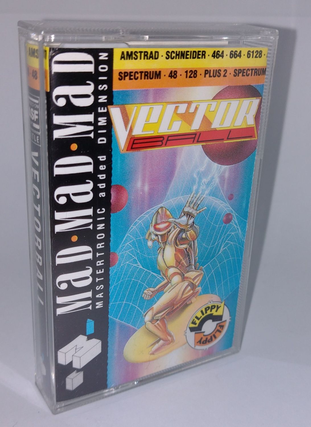 Vector Ball - Mastertronic - Vintage ZX Spectrum 48K 128K +2  / Amstrad Sof