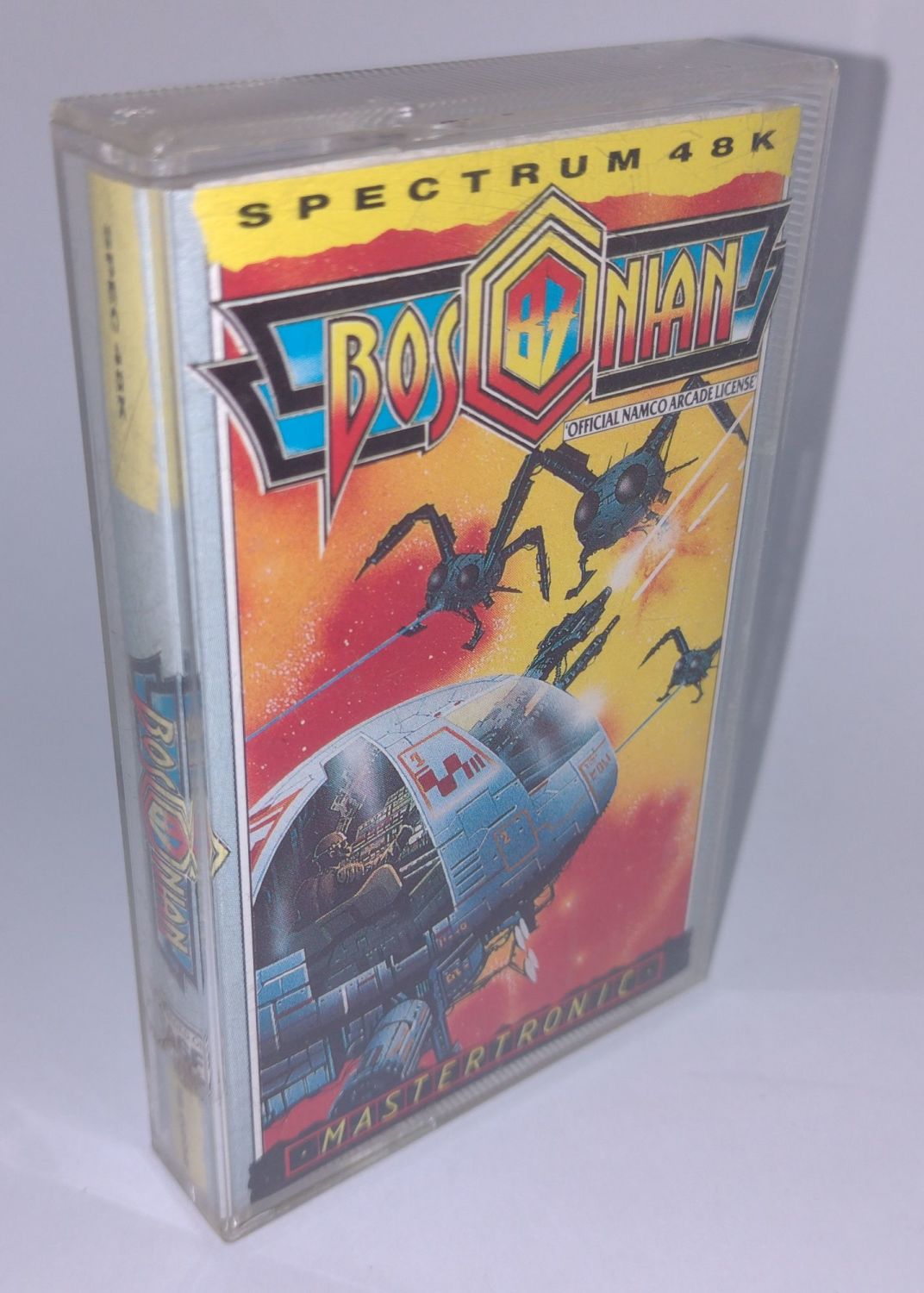 Bosconian - Mastertronic - Vintage ZX Spectrum 48K 128K +2 Software - Teste
