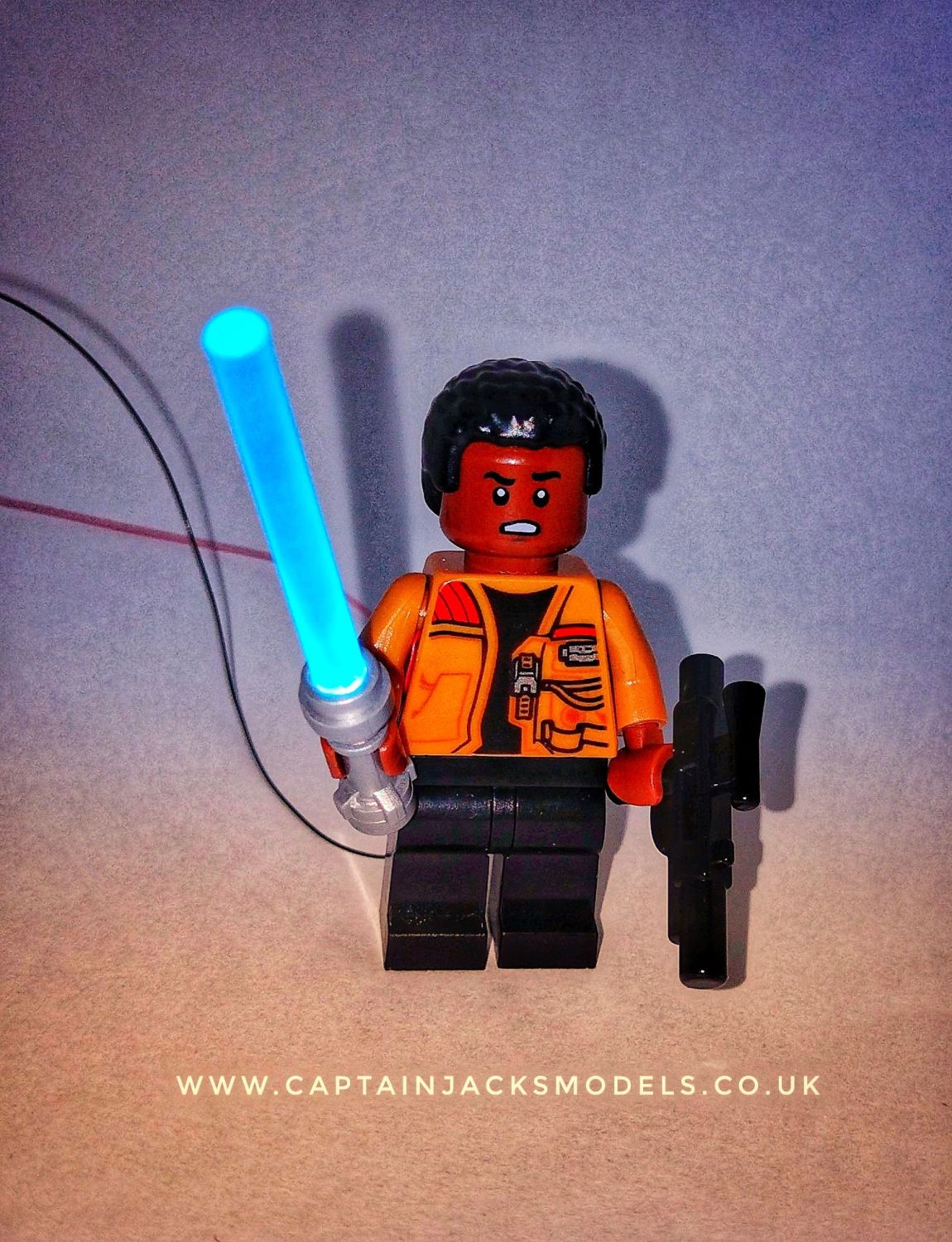 Light Up Lego Minifigure Star Wars Finn