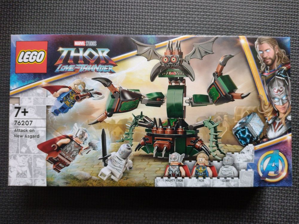 Lego Marvel Thor Love And Thunder Attack On New Asgard Age Range 7 Years Plus Brand New & Sealed