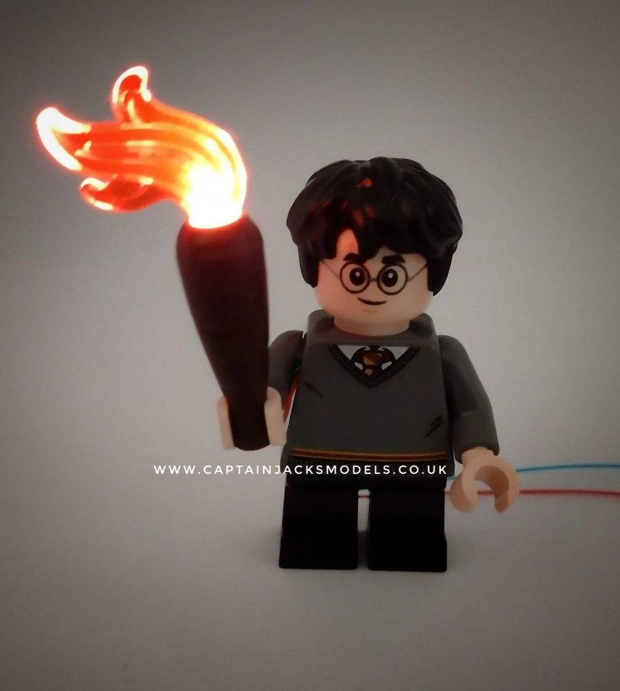 Light Up Lego Minifigure - Young Harry Potter