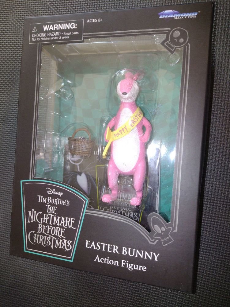 Tim Burtons The Nightmare Before Christmas Diamond Select Easter Bunny Collectable Figure Set