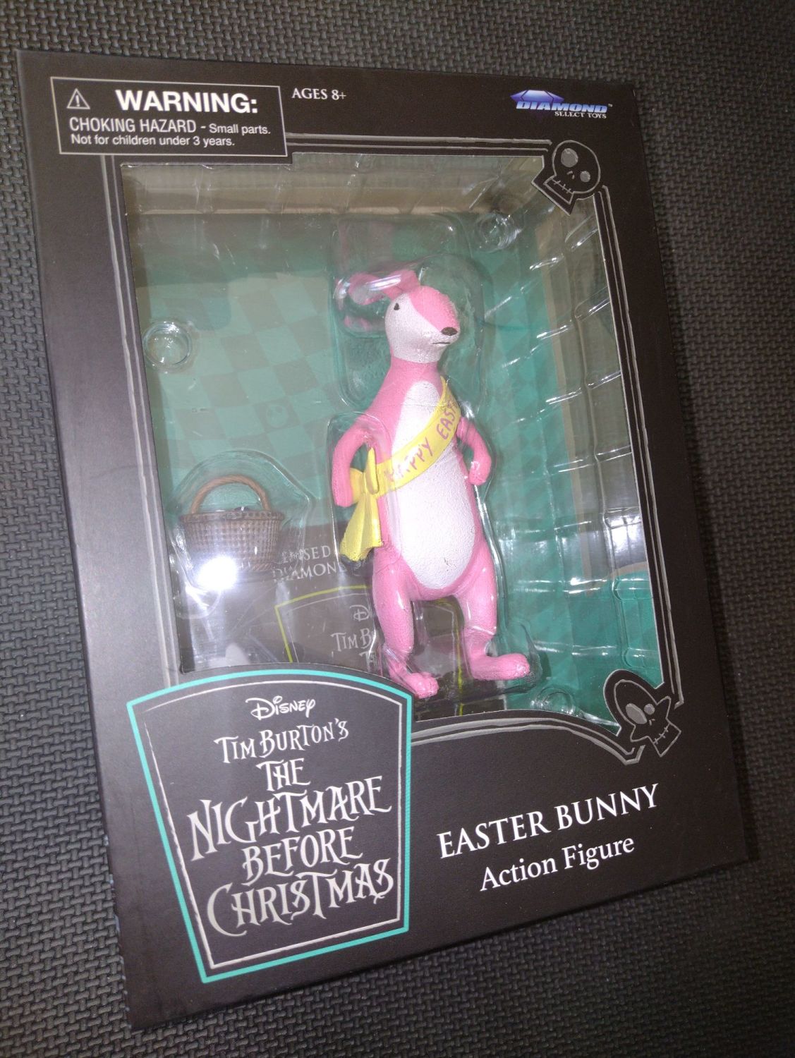 Tim Burtons The Nightmare Before Christmas - Diamond Select - Easter Bunny - Collectable Figure Set
