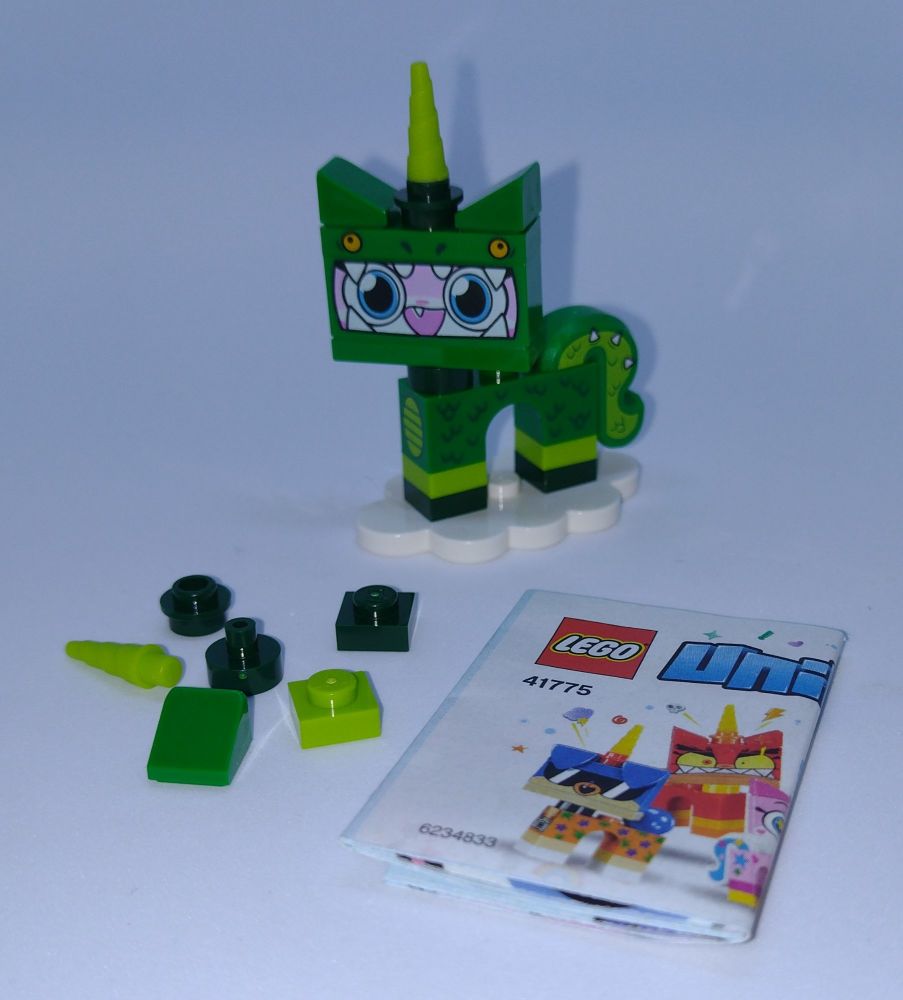 Lego Minifigs - Lego UNIKITTY Series 1 ( Part Number 41775 ) - Dinosaur Uni