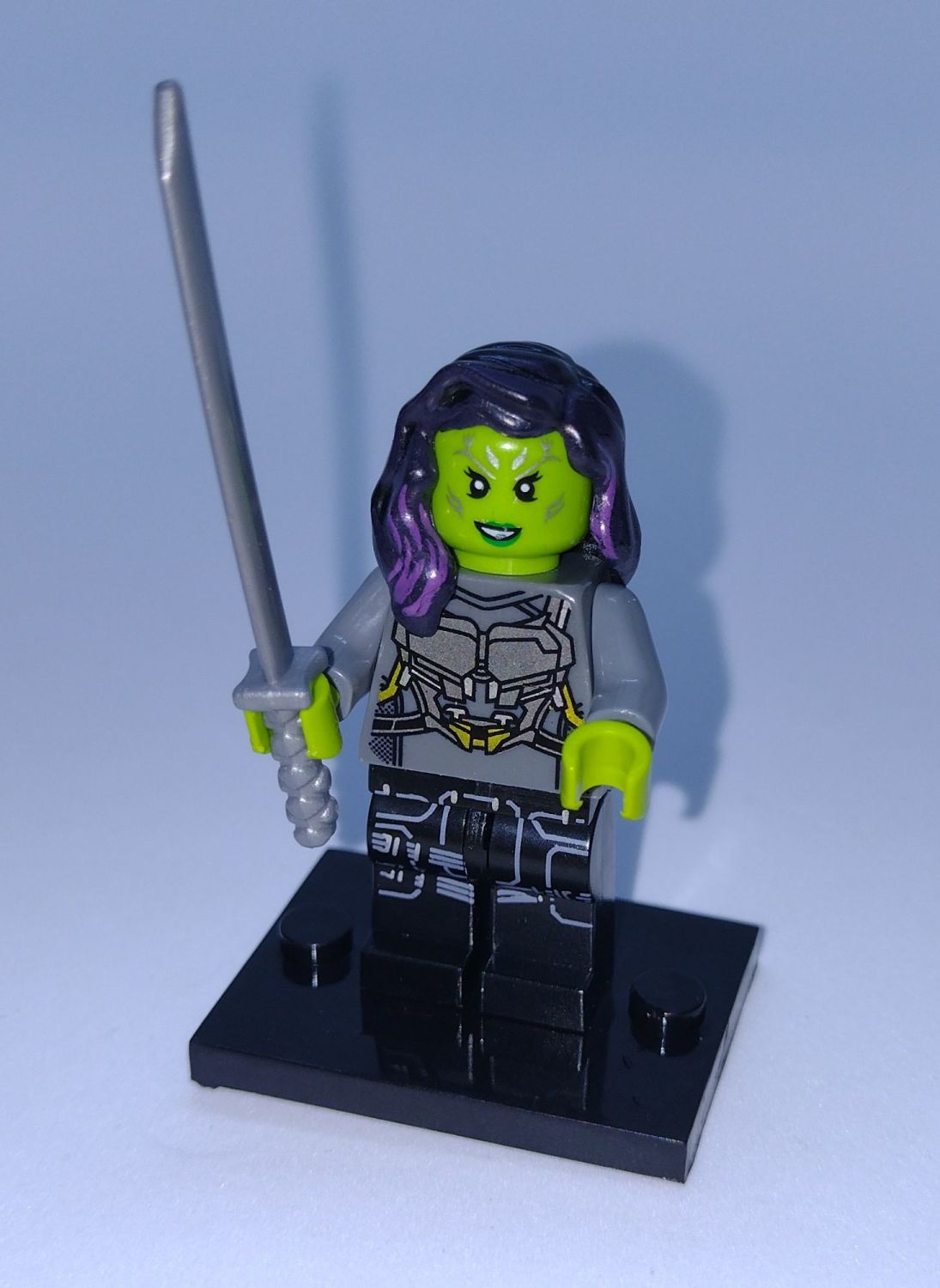 Custom Brick Figure - Guardians Of The Galaxy - Gamora