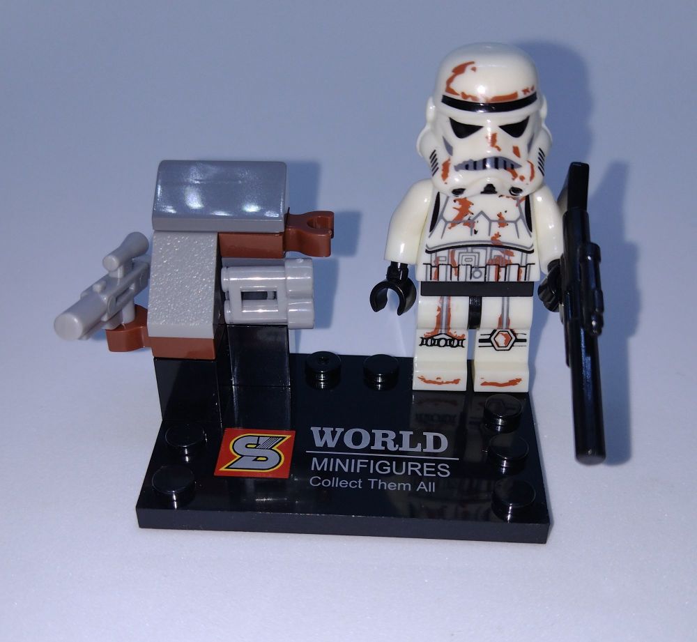 S World - Star Wars - Brick Minifigure - Sandtrooper