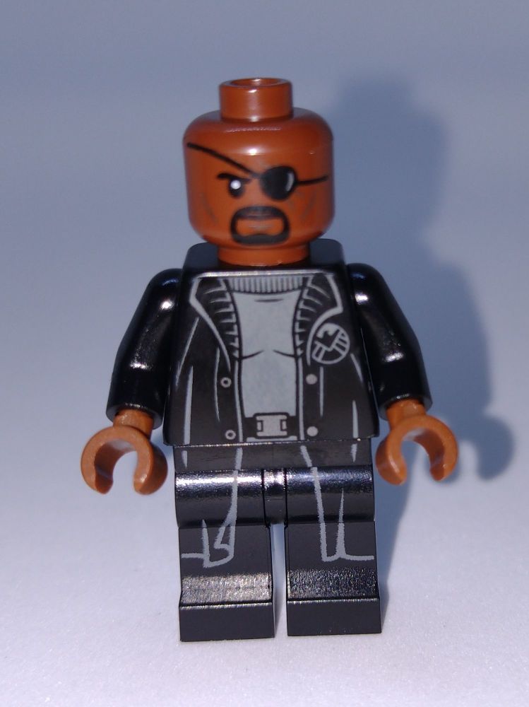 Lego Minifigure - Marvel Super Heroes - Nick Fury - No way Home