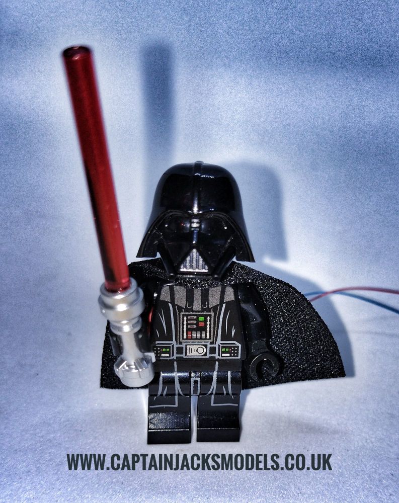 Light Up Lego Minifigure Star Wars Darth Vader 75183