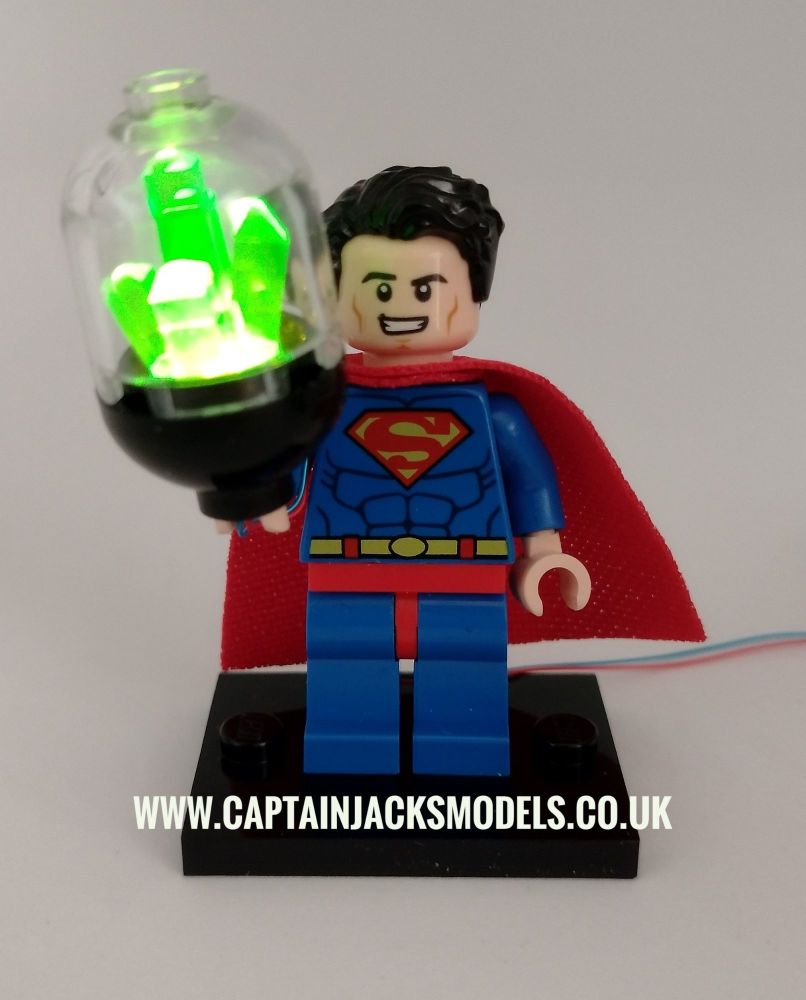 Light Up Lego Minifigure Superman SH489