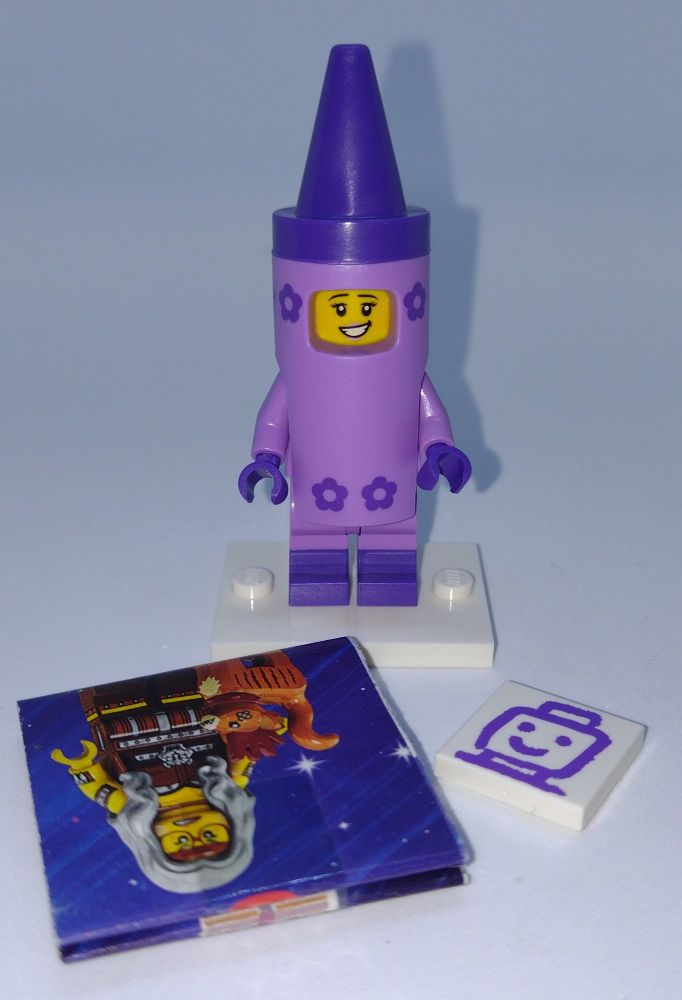 Lego Movie 2 - The Wizard Of Oz Series Number 71023 - Crayon Suit Girl Figure