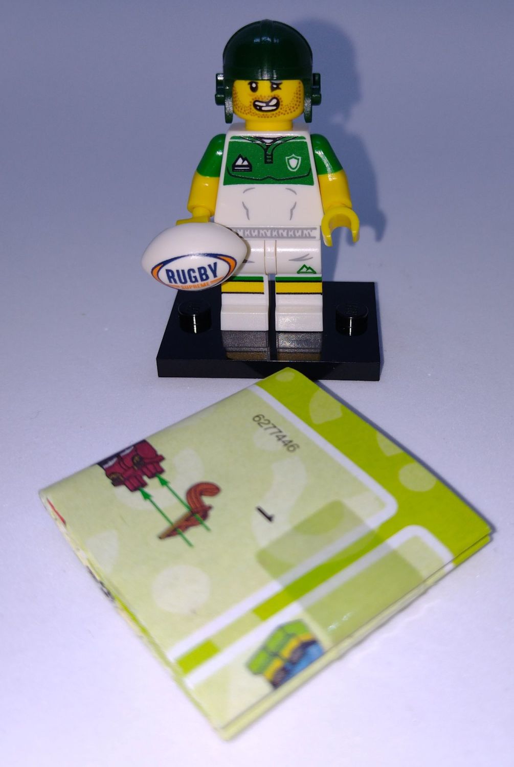 Lego Minifigures Series 19 Rugby Player 71025