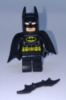 Lego Minifigure Batman SH016A From Set 76013