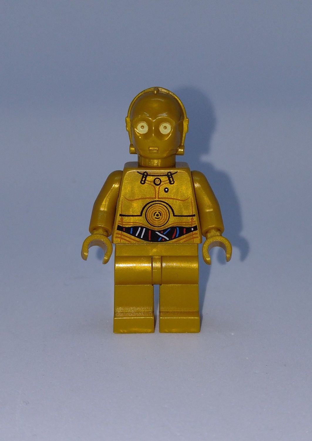 Gold c3po lego 2025 minifigure