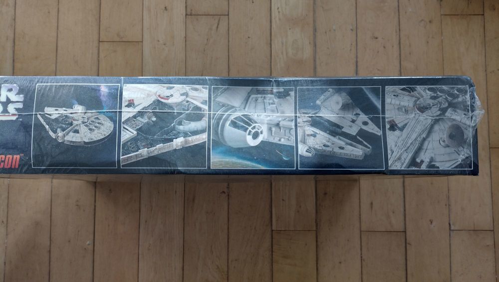 AMT Ertl Star Wars Cut Away Millennium Falcon Plastic Model Kit - Factory Sealed - Released in 1996