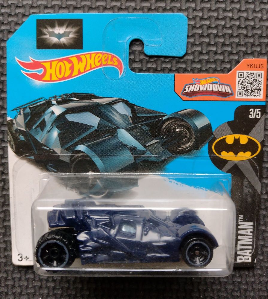 Batman - Hot Wheels Diecast - Hot Wheels Showdown - The Dark Knight Batmobi