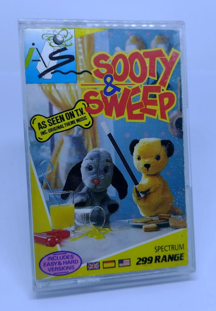 Sooty & Sweep Alternative Software Vintage ZX Spectrum 48K 128K +2  +2A Software Tested & Working