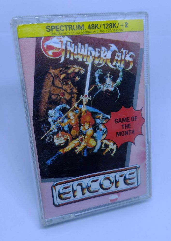 Thundercats Encore Software Vintage ZX Spectrum 48K 128K +2  Software Tested & Working