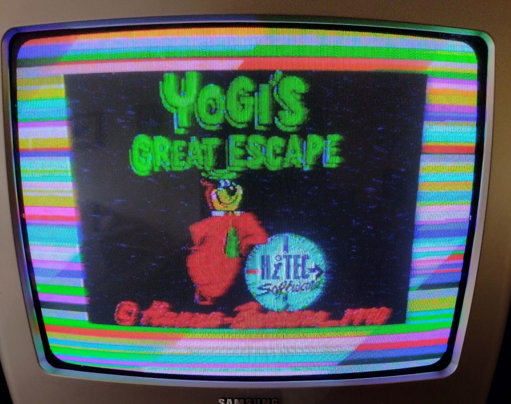 Yogis Great Escape Hi Tec Software Vintage ZX Spectrum 48K 128K +2  Software Tested & Working