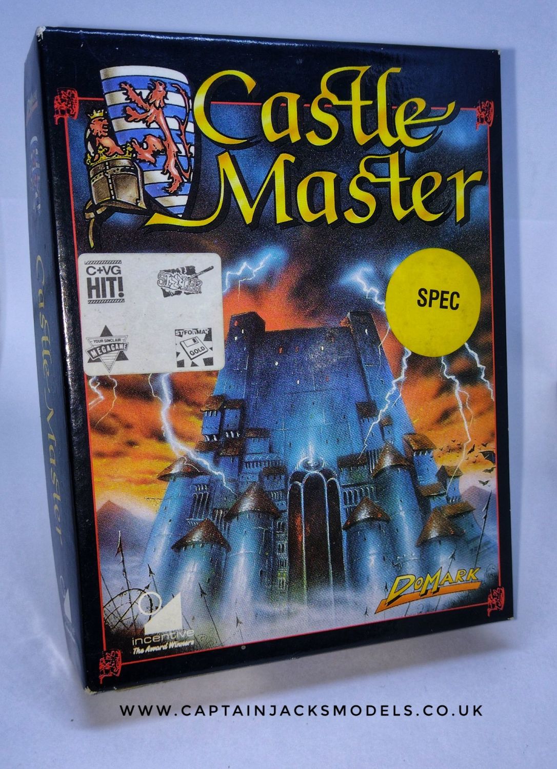 Castle Master - Domark - Vintage ZX Spectrum 48K 128K +2 Software - Tested 
