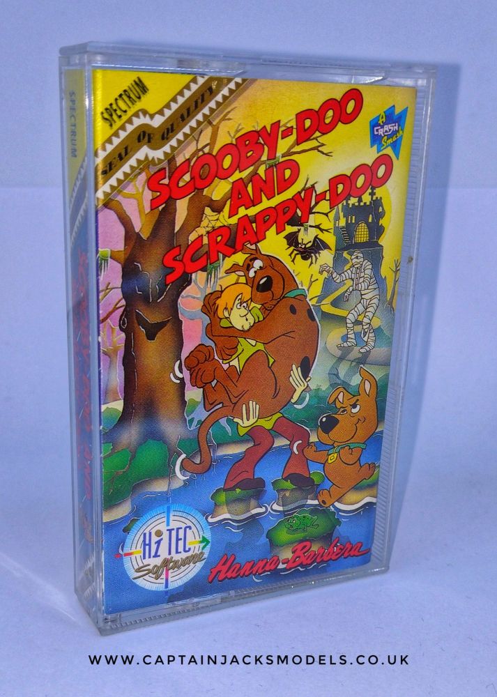 Scooby Doo & Scrappy Doo Vintage ZX Spectrum 128K 48K Software Tested & Working