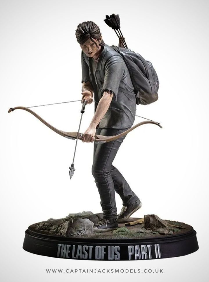 The Last Of Us Part II Ellie With Bow 8" Diorama Display Figure Highly Collectable New In Box