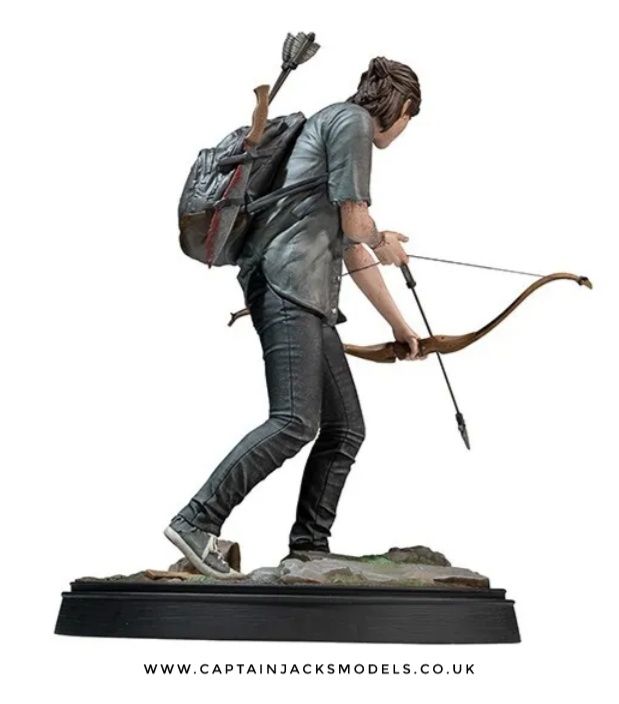The Last Of Us Part II Ellie With Bow 8" Diorama Display Figure Highly Collectable New In Box