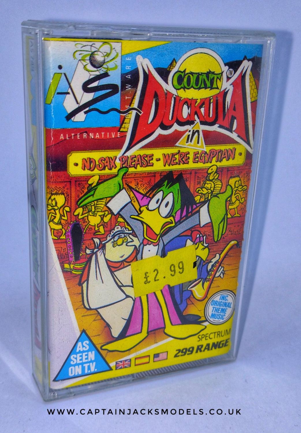 Count Duckula  - Vintage ZX Spectrum 128K 48K Software - Tested & Working