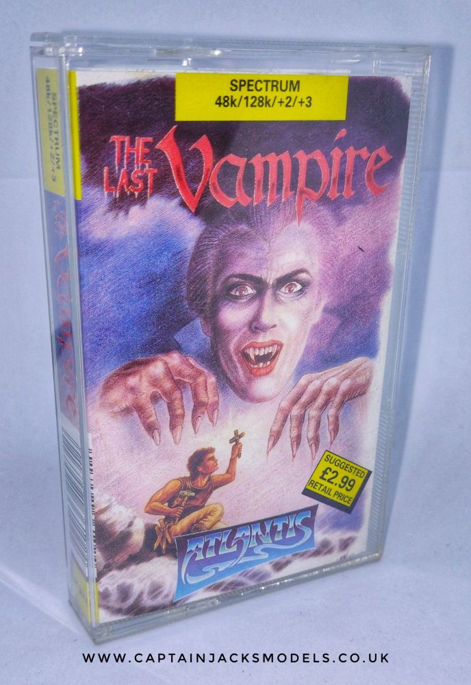 The Last Vampire Vintage ZX Spectrum 128K 48K +2 +3 Software Tested & Working