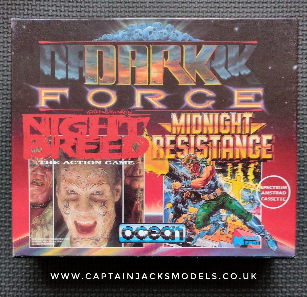 Night Breed & Midnight Resistance Double Game Box Set  - Vintage ZX Spectru