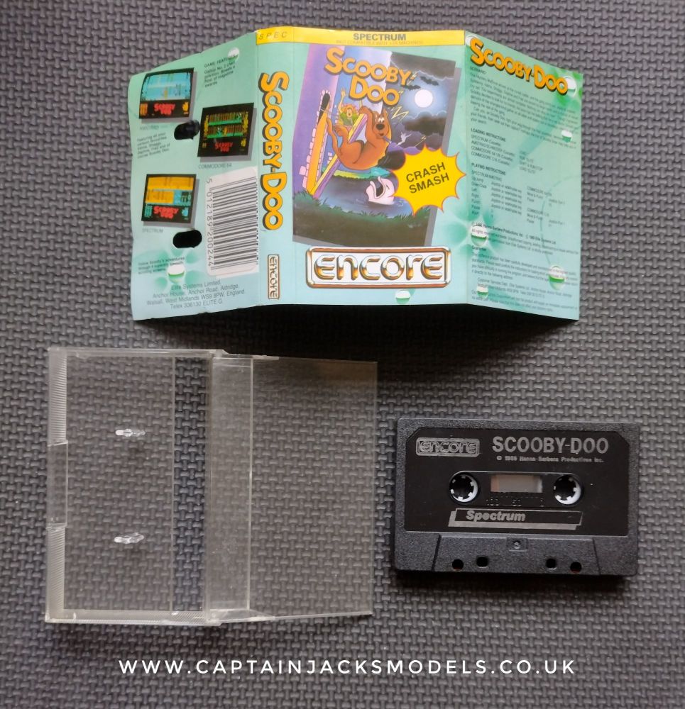 Scooby Doo Encore Software Vintage ZX Spectrum 48K 128K +2  Software Tested & Working